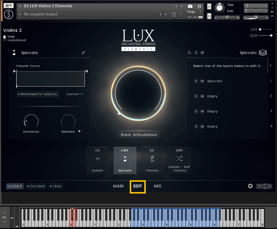 LUX Orchestral Strings Elements